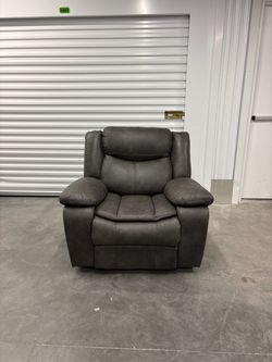 Gorgeous Gray Recliner Living Room Chair ($25 Delivery)