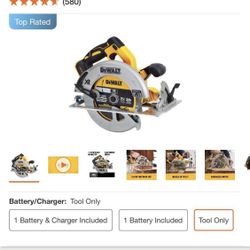 DEWALT 20-Volt MAX XR Cordless Brushless 7-1/4 in. Circular Saw (Tool-Only)