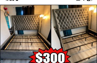 King bed frame