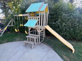 Playground and Swingset