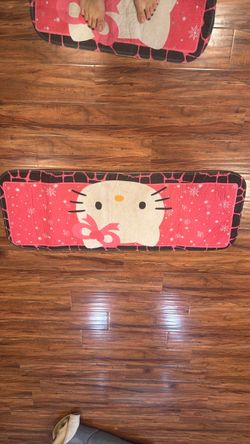 hello kitty rug set