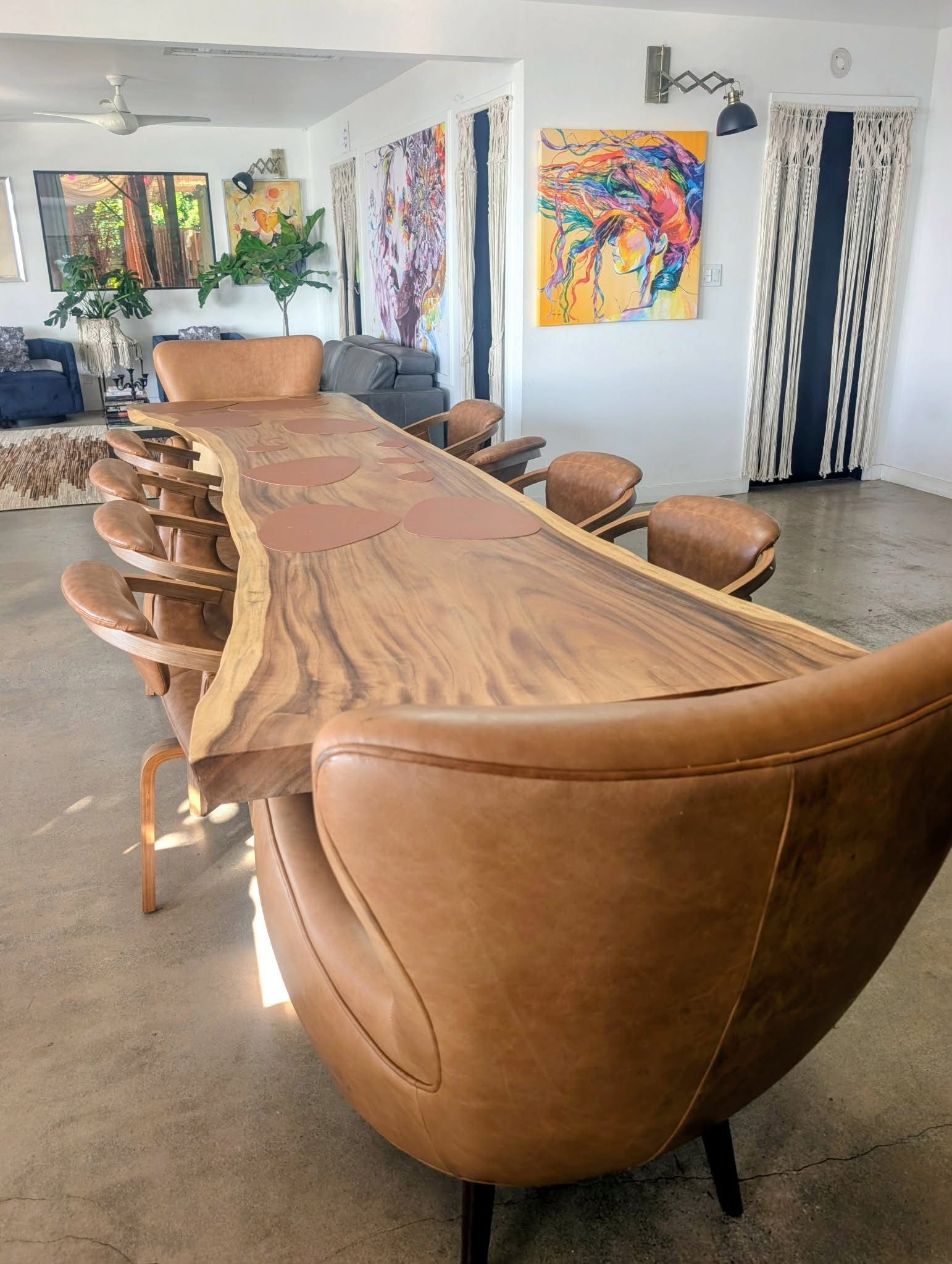 Leather Lounge Chair