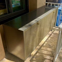 CB2 Metal Cabinet/Sideboard/Buffet 