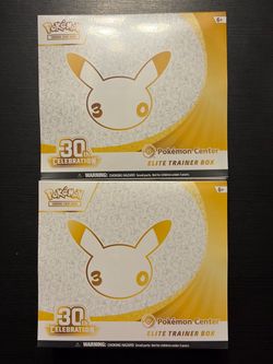 Pokemon Center 30th Anniversary Elite Trainer Box