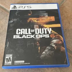 Call Of Duty Black Ops 6 PS5