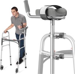 NEW Adjustable walker attachment with padded armrest