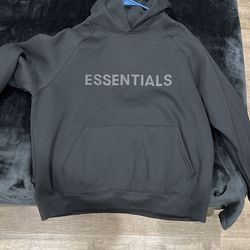 Black Essential Hoodie