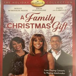 Hallmark’s A Family CHRISTMAS GIFT (DVD-2019) Holly Robinson Pete +Patti Labelle