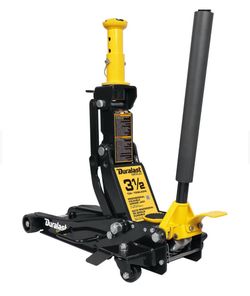 New Duralast Gold 3.5 Ton Steel Floor Jack
