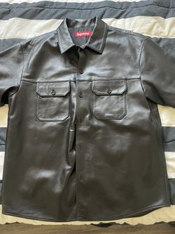 Supreme Leather Shirt