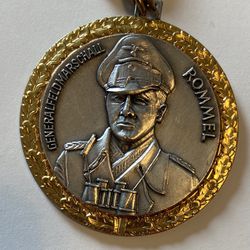 Generalfeldmarschall Erwin Rommel “Desert Fox” Medallion