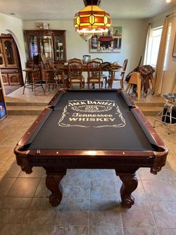 Billiards pool table