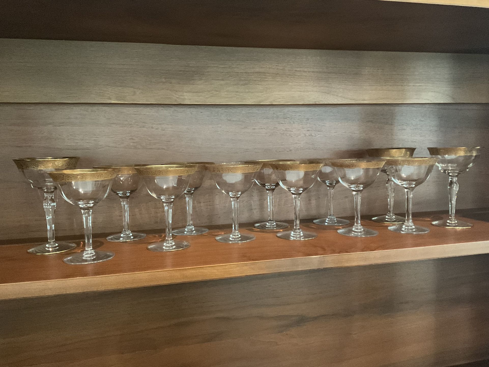 Vintage Gold-rimmed Glasses