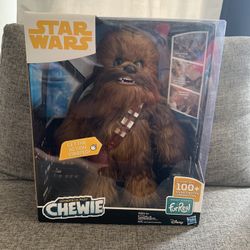 Star Wars Ultimate Co-pilot Chewie Interactive Plush Toy, brought to life