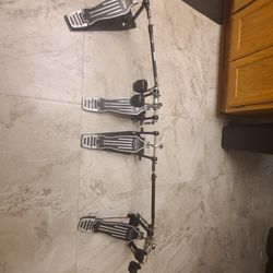 Double Bass Drum Pedals Both By Pacific Drums and Percussion Or PDP Firm On $75 Each 