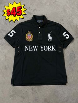 Polo Ralph Lauren New York Big Pony Polo Shirt. (in person meets🤝)
