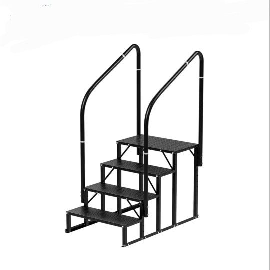 4 RV Steps Stairs With Handrail