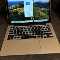 2015 MacBook Pro 13” I5 2.7 Turbo 16gb Sonoma, Monterey