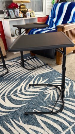 4 Small chair side eating tables