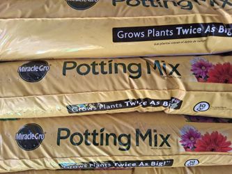 Miracle gro potting soil 2 cu ft