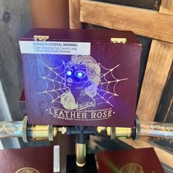 Custom Industrial Steam Punk  Cigar Box Lamp