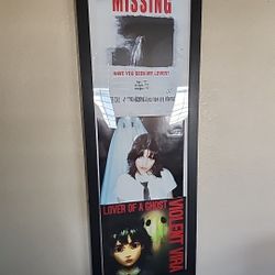 Violent Vira Lover Of A Ghost Album Vinyl AUTOGRAPHED POSTER *READ DESCRIPTION 