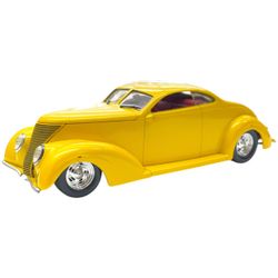 ERTL 1930’s Ford Posies Hot Rod Coupe 1:24 Scale Die Cast Car Yellow (F09)