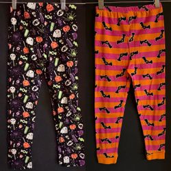 Halloween 🎃 Print Leggings Size M (7/8) & 5T