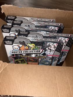 Pokemon Black Bolt & White Flare Poster Collection