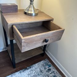 Two Matching Nightstand/Endtables 