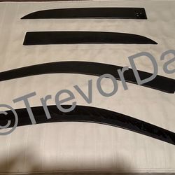 Honda Accord OEM Window Visors/Rain Guards.