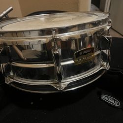 Yamaha Steel Shell Snare W/case 