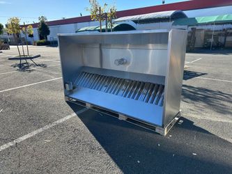 7 ft NSF Restaurant Hood And Exhaust Fan 08 HBS
