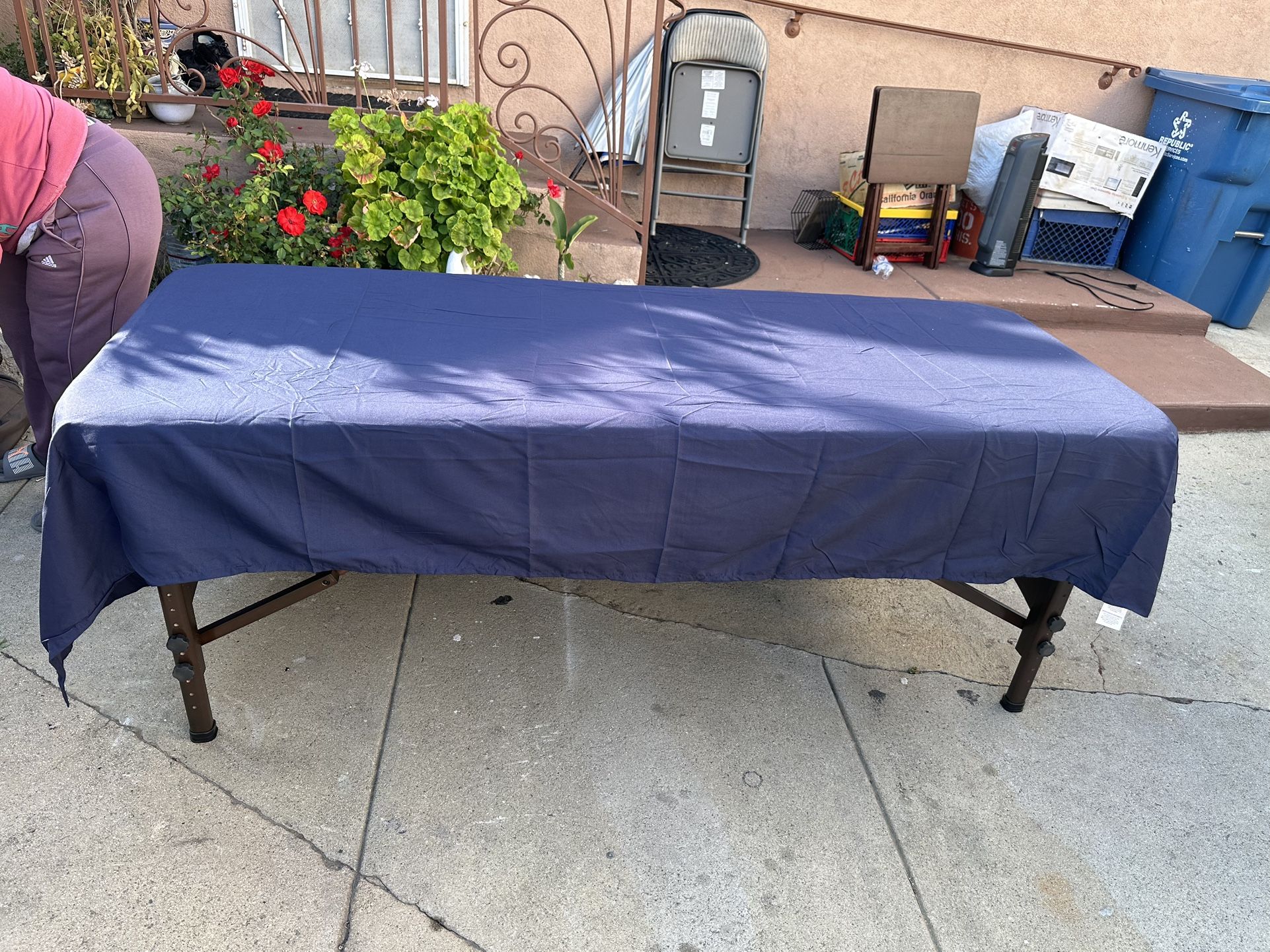 Massage Table In Good Condition With Sheets And Bag For Carrying