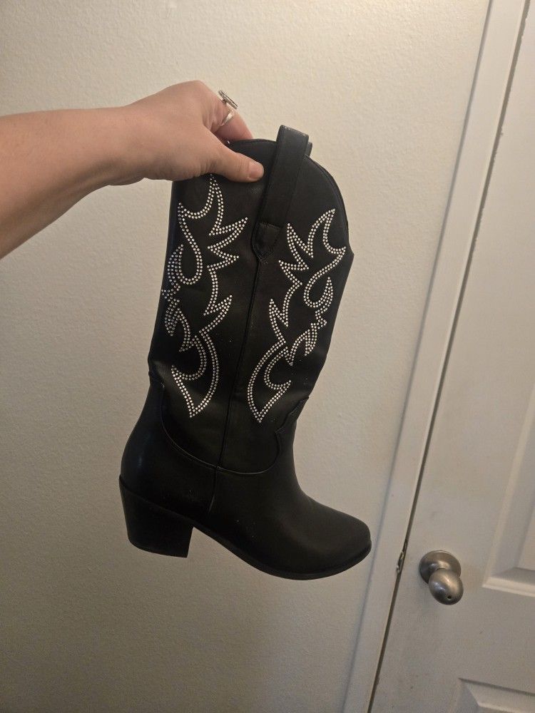 Rhinestone Cowboy Boots
