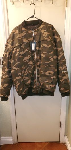 NEW Camo Bomber Jacket