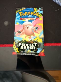 Pokémon TCG Mega Evolution Perfect Order Booster Pack