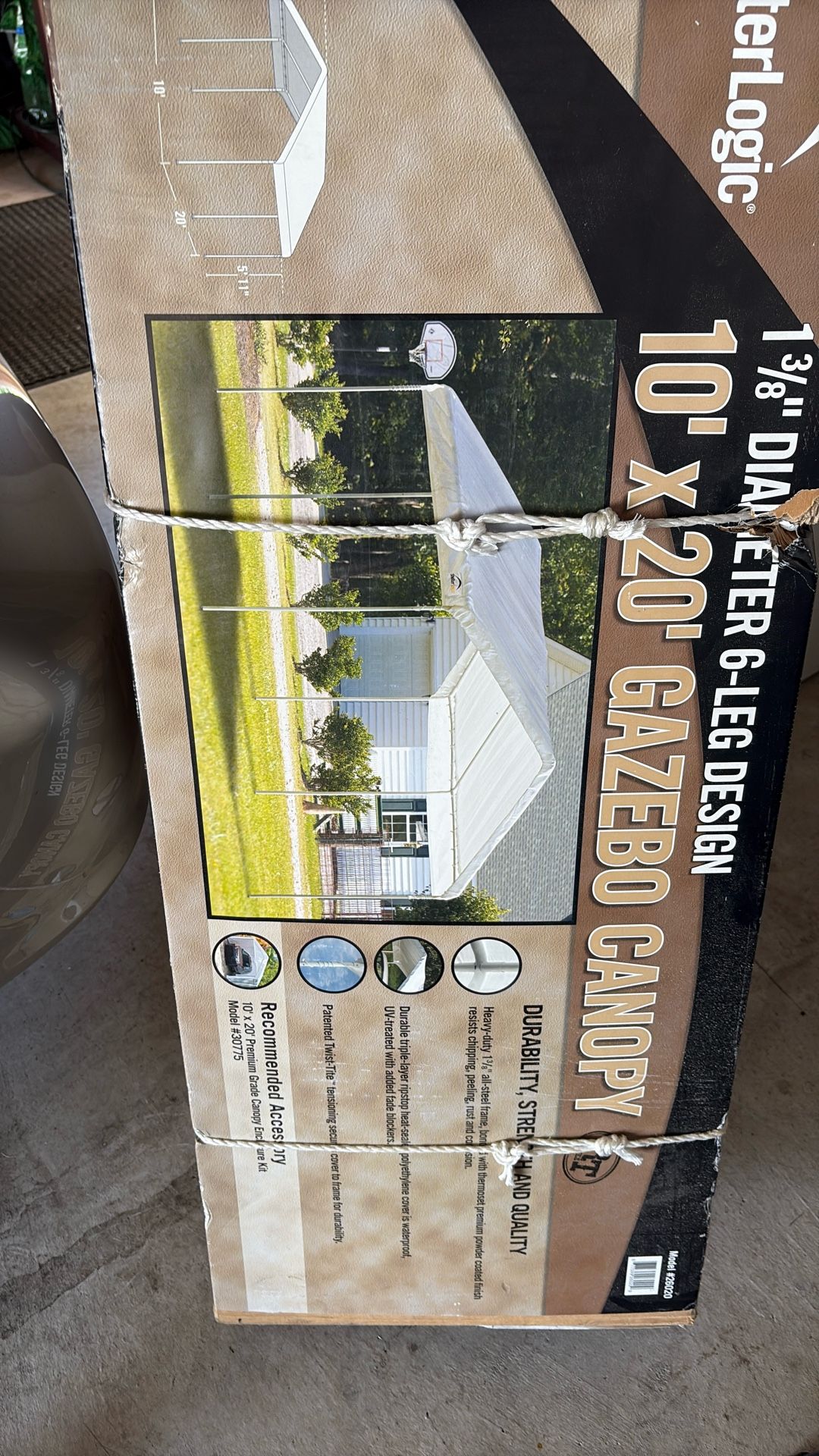 10X20 Gazebo Canopy