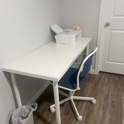 IKEA Desk And Chair