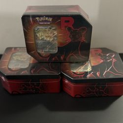 Pokemon Team Rocket Tin 