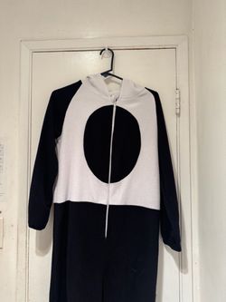 Panda costume or warm pajamas with hoodie