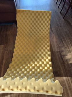6 inch foam rubber