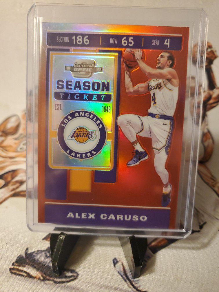 Lakers Alex Caruso Refractor Card