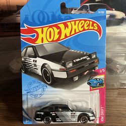 Hotwheels Toyota AE86 Sprinter Trueno