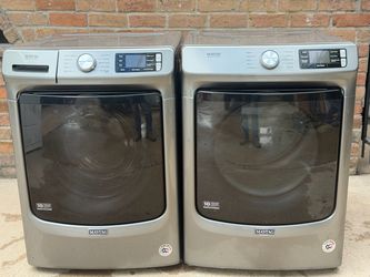 Washer and electric dryer lavadora y secadora eléctrica
