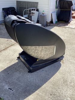 Black Full Body Massage Chair Recliner