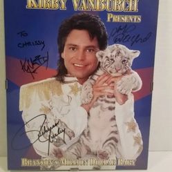 KIRBY VANBURCH PRESENTS BRANSONS MILLION DOLLAR BABY SIGNED FRAME PICTURE