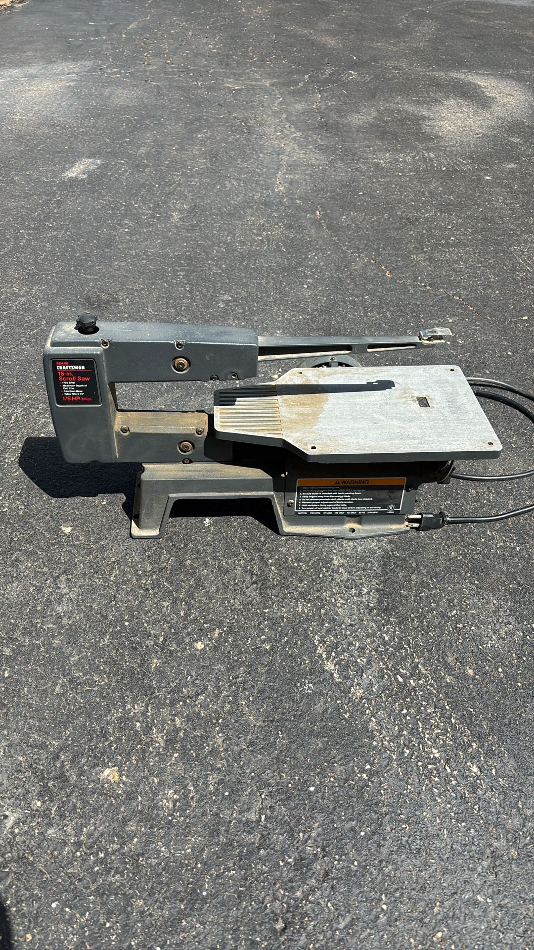 16” Scroll Saw