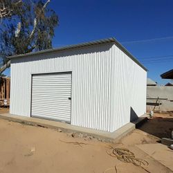 Metal Building.