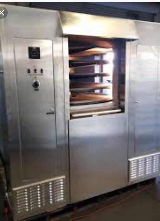 Rotoflex MM48-4 4 Deck pizza oven without stones.